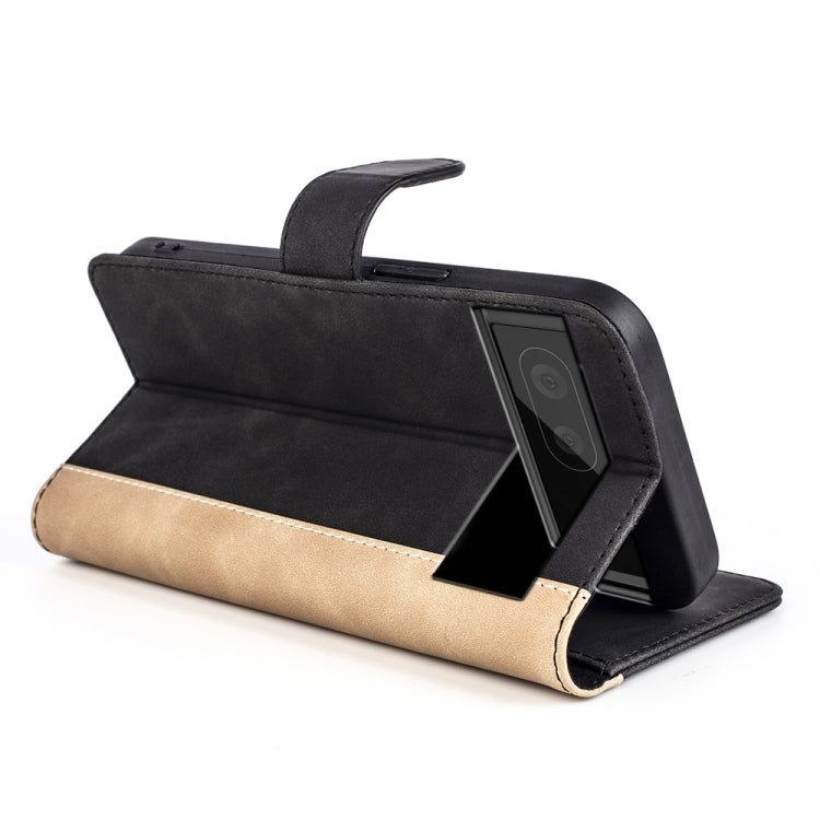 For Google Pixel 7 Pro Stitching Horizontal Flip Leather Phone Case