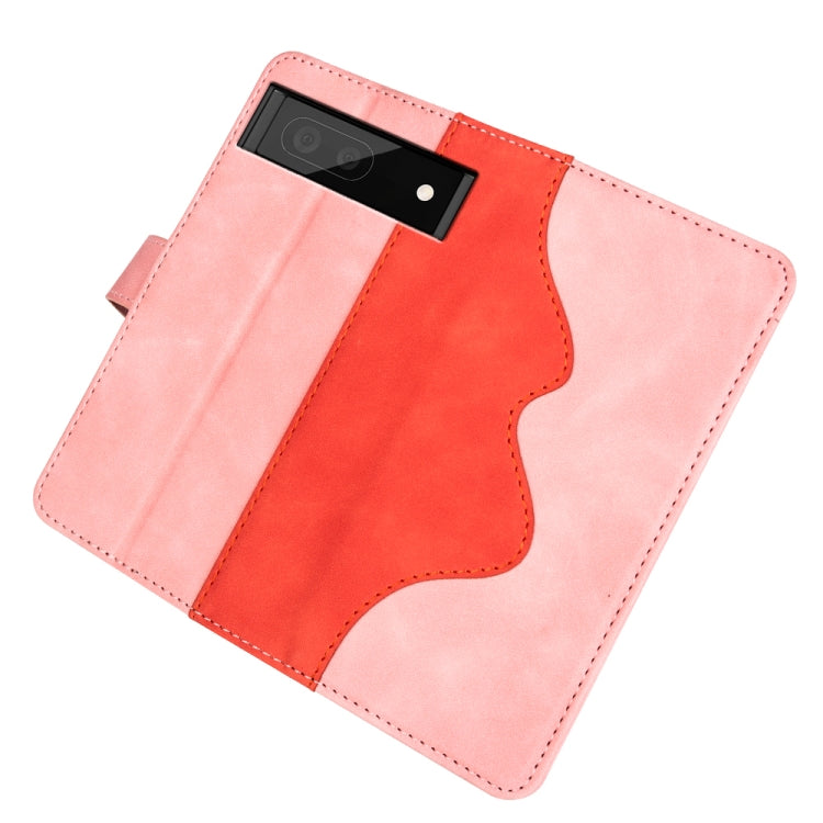 For Google Pixel 7 Pro Stitching Horizontal Flip Leather Phone Case