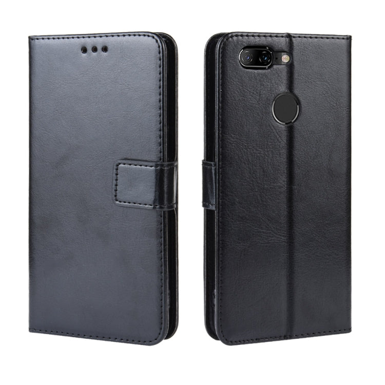 Retro Crazy Horse Texture Horizontal Flip Leather Case for Lenovo K5S,