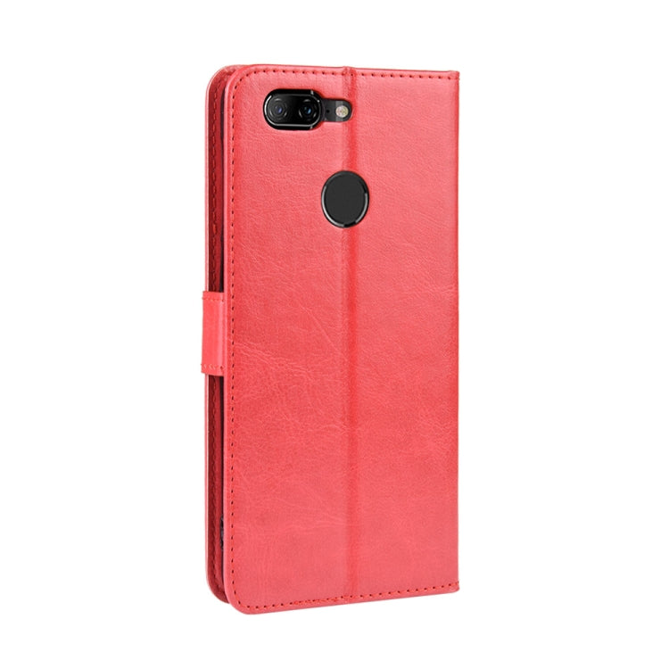 Retro Crazy Horse Texture Horizontal Flip Leather Case for Lenovo K5S,