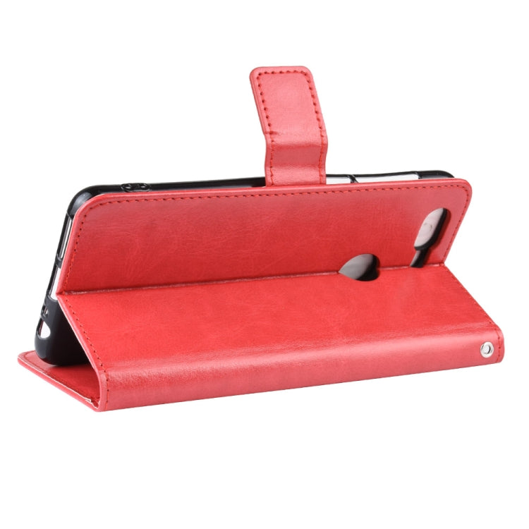 Retro Crazy Horse Texture Horizontal Flip Leather Case for Lenovo K5S,