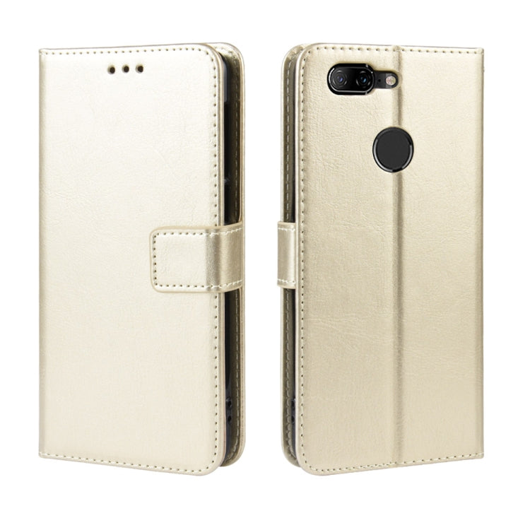 Retro Crazy Horse Texture Horizontal Flip Leather Case for Lenovo K5S,