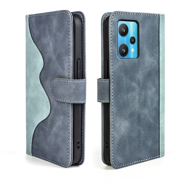 For OPPO Realme 9 Pro+ Stitching Horizontal Flip Leather Phone Case