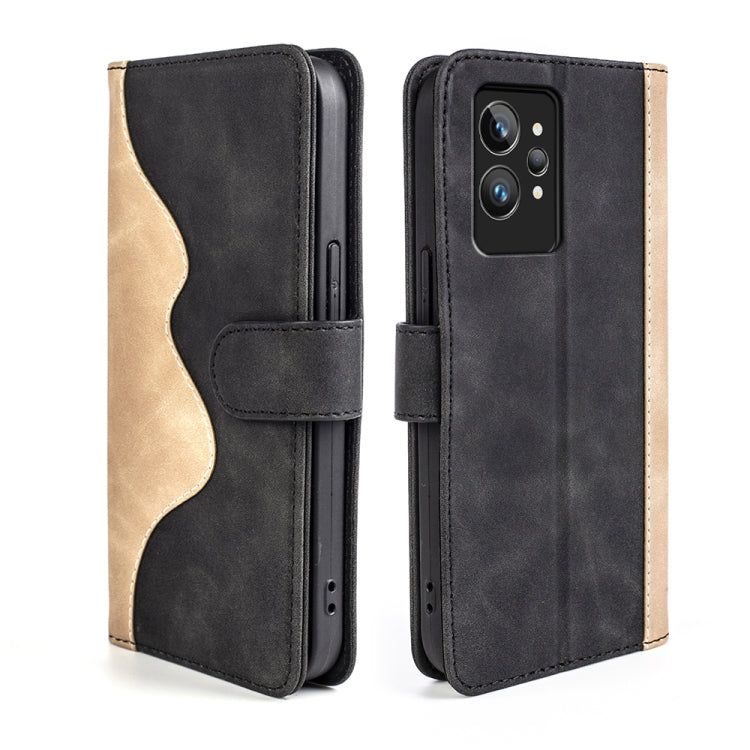 For OPPO Realme GT2 Pro Stitching Horizontal Flip Leather Phone Case