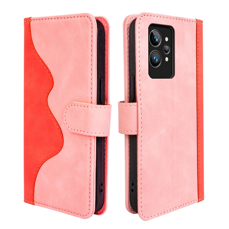 For OPPO Realme GT2 Pro Stitching Horizontal Flip Leather Phone Case