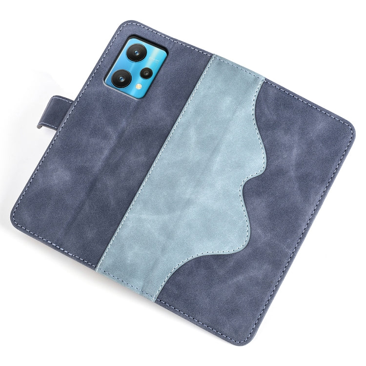 For OPPO Realme 9 Pro Stitching Horizontal Flip Leather Phone Case