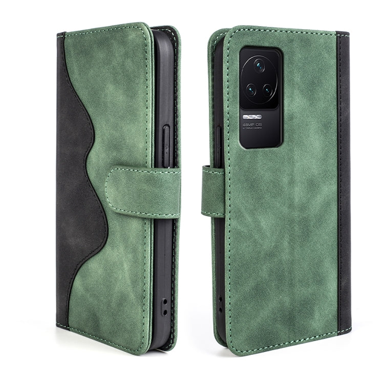 For Xiaomi Redmi K50 Stitching Horizontal Flip Leather Phone Case