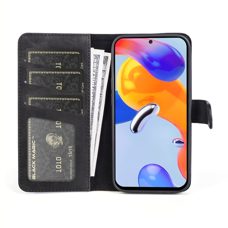 For Xiaomi Redmi Note 11 Pro 5G Global / 4G Stitching Horizontal Flip Leather Phone Case