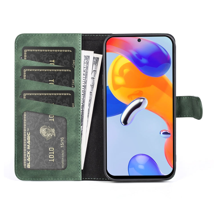 For Xiaomi Redmi Note 11 Pro 5G Global / 4G Stitching Horizontal Flip Leather Phone Case