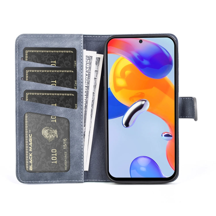 For Xiaomi Redmi Note 11 Pro 5G Global / 4G Stitching Horizontal Flip Leather Phone Case