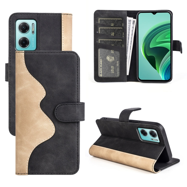 For Xiaomi Redmi Note 11E / Redmi 10 5G Stitching Horizontal Flip Leather Phone Case
