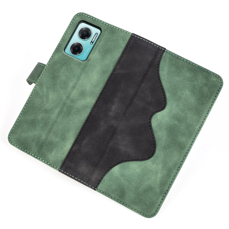 For Xiaomi Redmi Note 11E / Redmi 10 5G Stitching Horizontal Flip Leather Phone Case