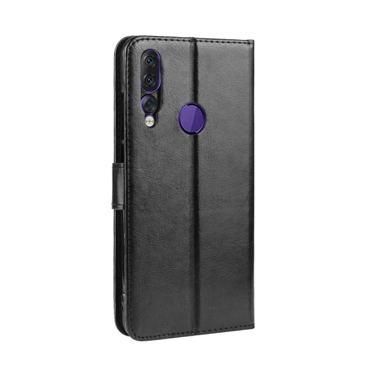 Retro Crazy Horse Texture Horizontal Flip Leather Case for Lenovo Z5S, with Holder & Card Slots & Photo Frame