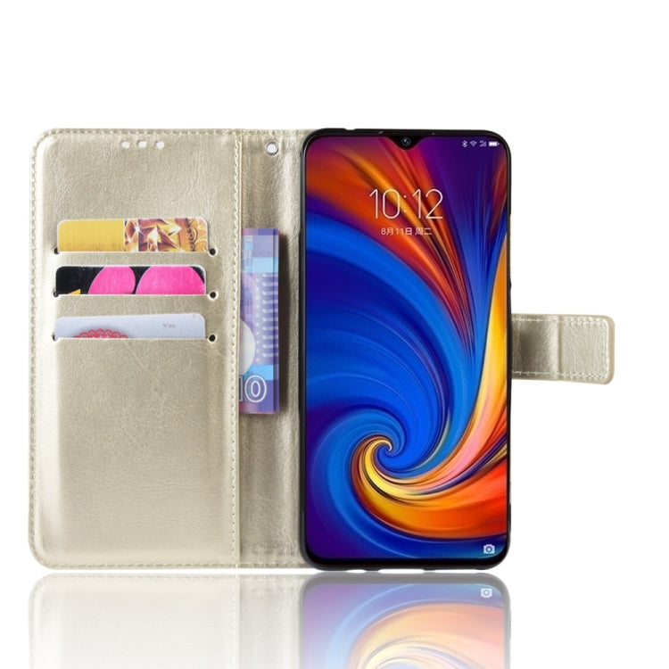 Retro Crazy Horse Texture Horizontal Flip Leather Case for Lenovo Z5S, with Holder & Card Slots & Photo Frame