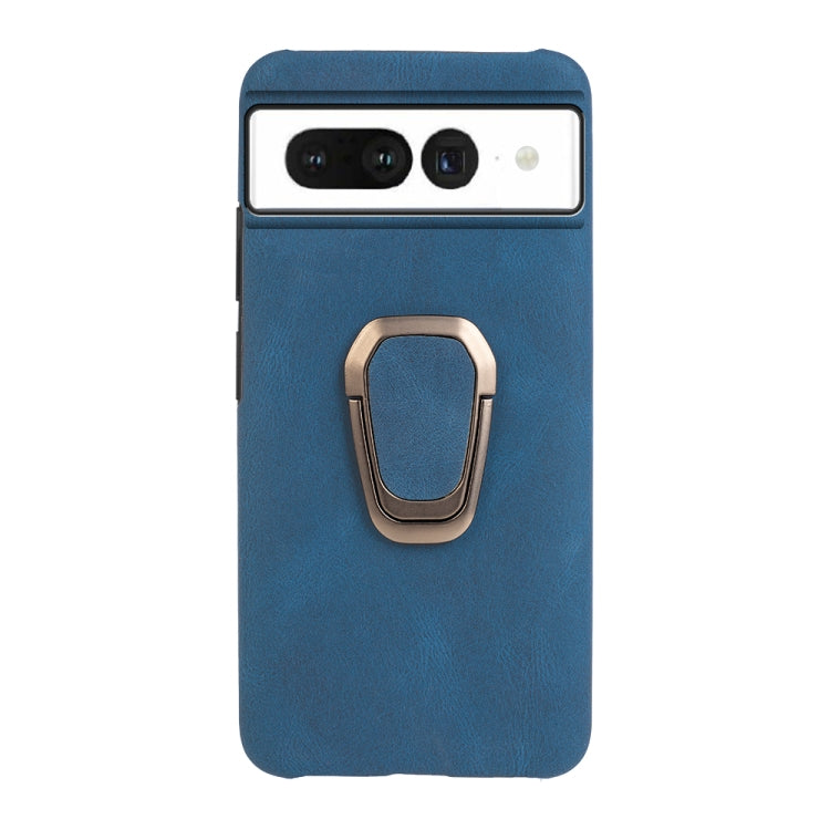 For Google Pixel 7 Ring Holder PU Phone Case