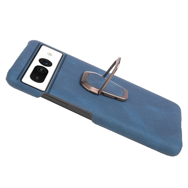 For Google Pixel 7 Ring Holder PU Phone Case
