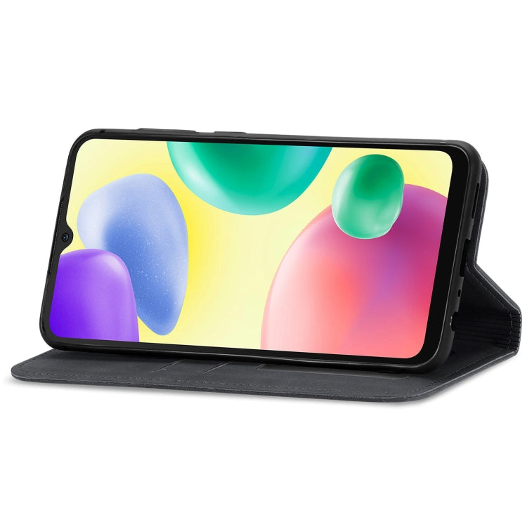 For Xiaomi Redmi 10A Retro Skin Feel Magnetic Leather Phone Case