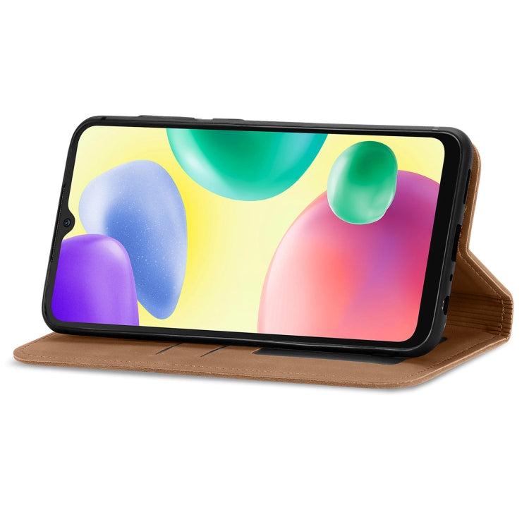 For Xiaomi Redmi 10A Retro Skin Feel Magnetic Leather Phone Case