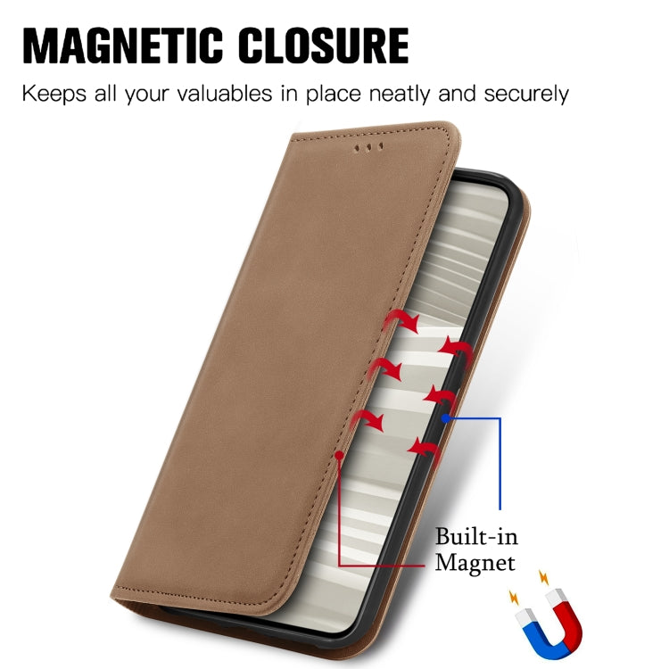 For OPPO Realme GT2 Pro Retro Skin Feel Magnetic Leather Phone Case