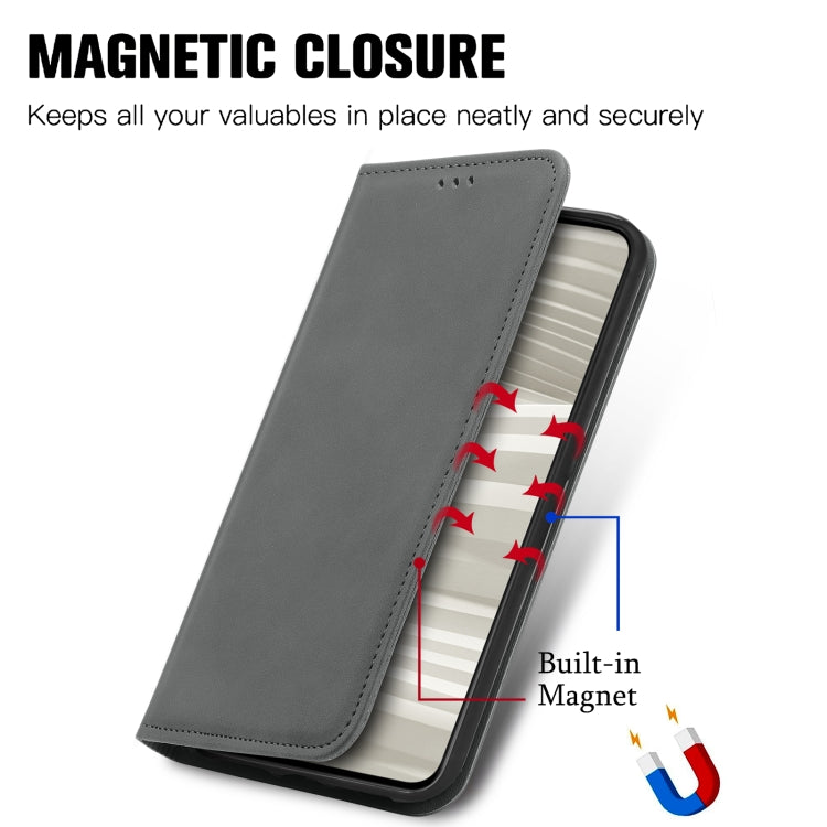 For OPPO Realme GT2 Pro Retro Skin Feel Magnetic Leather Phone Case