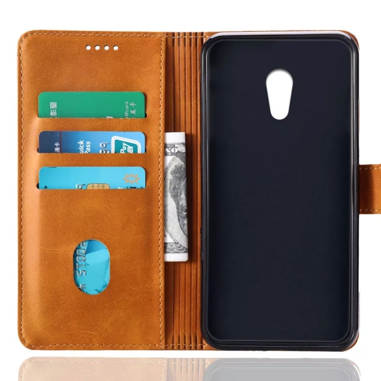 Calf Texture Horizontal Flip Leather Case for Meizu 15 Lite (M15) , with Holder & Card Slots & Wallet