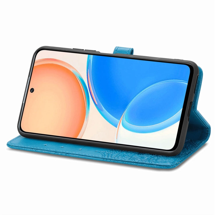 For Honor X8 Mandala Flower Embossed Horizontal Flip Leather Phone Case