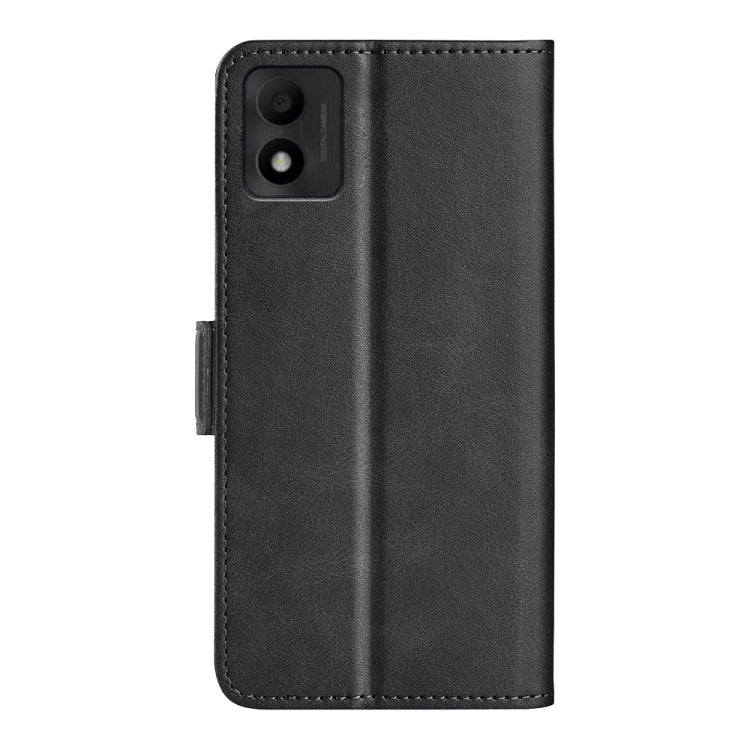 For TCL 303 Dual-side Magnetic Buckle Horizontal Flip Leather Phone Case