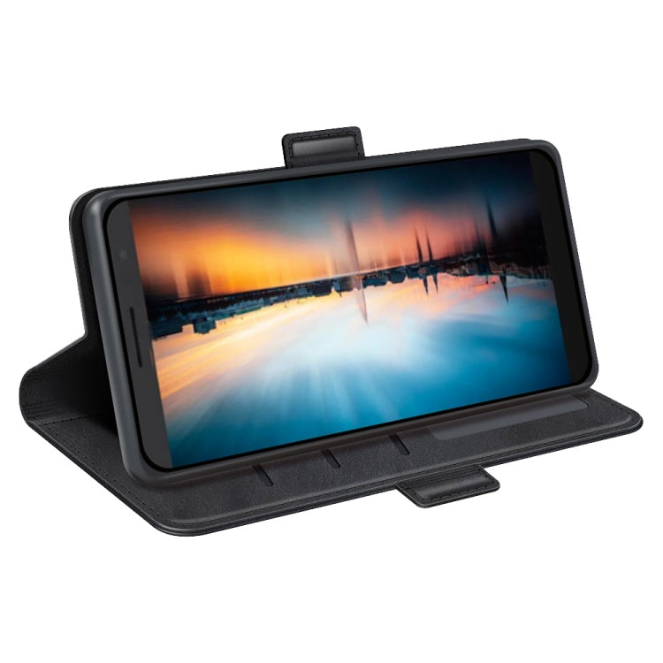 For TCL 303 Dual-side Magnetic Buckle Horizontal Flip Leather Phone Case