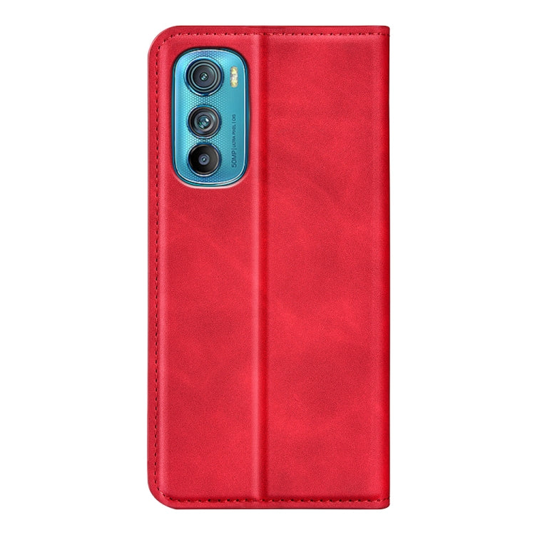 For Motorola Moto Edge 30 5G Retro-skin Magnetic Suction Leather Phone Case