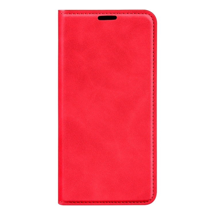 For Motorola Moto E32 4G Retro-skin Magnetic Suction Leather Phone Case