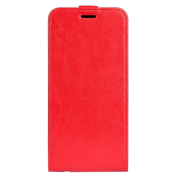 For Motorola Moto E32 4G R64 Texture Single Vertical Flip Leather Phone Case