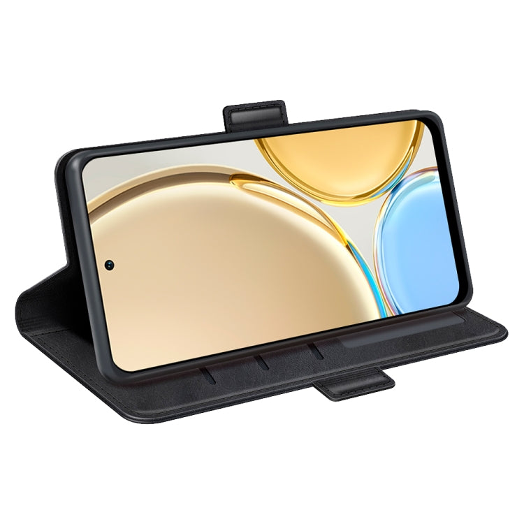 For Honor X30 / Magic 4 Lite Dual-side Magnetic Buckle Horizontal Flip Leather Phone Case