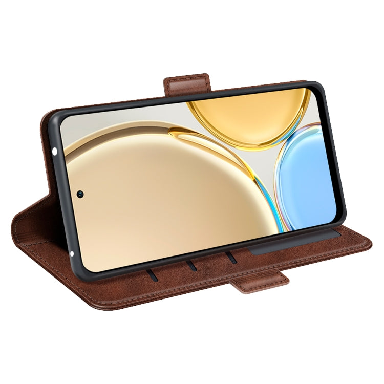 For Honor X30 / Magic 4 Lite Dual-side Magnetic Buckle Horizontal Flip Leather Phone Case