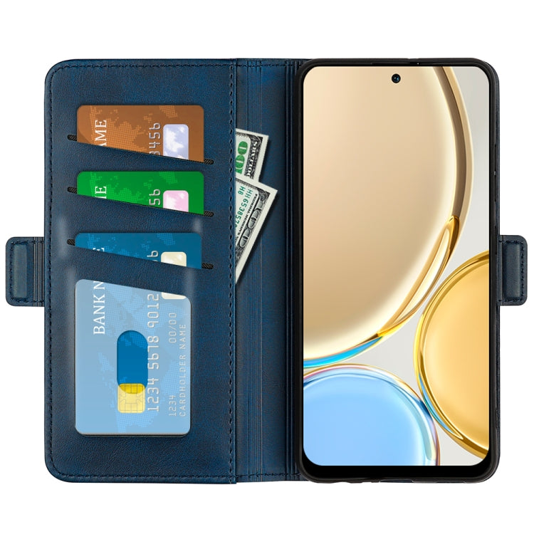 For Honor X30 / Magic 4 Lite Dual-side Magnetic Buckle Horizontal Flip Leather Phone Case