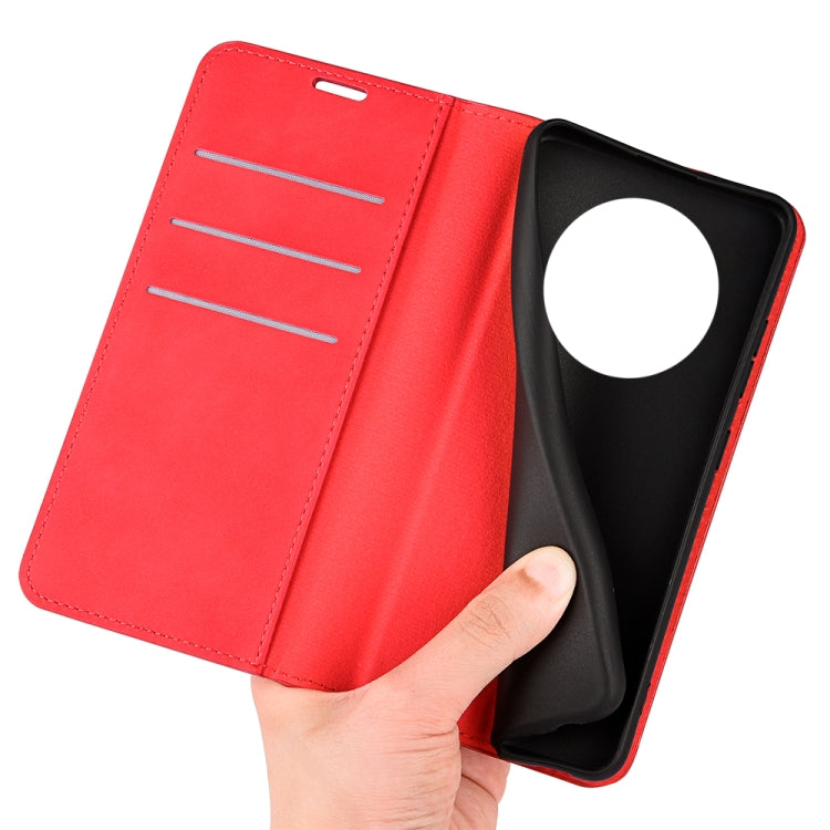 For Honor X30 / Magic 4 Lite Retro-skin Magnetic Suction Leather Phone Case