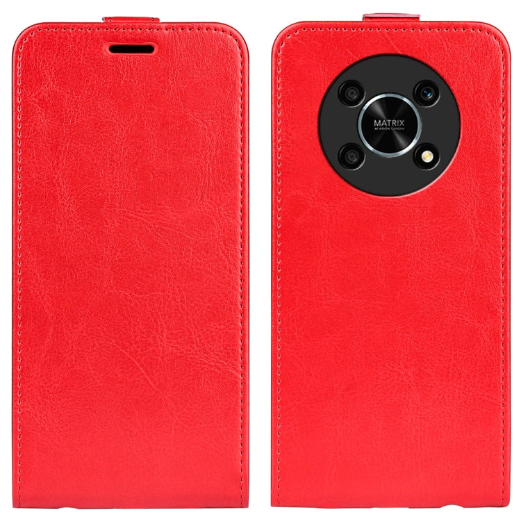 For Honor X30 / Magic 4 Lite R64 Texture Vertical Flip Leather Phone Case