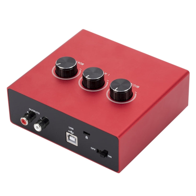 2x2 USB Recording Audio Sound Card