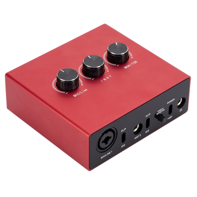 2x2 USB Recording Audio Sound Card