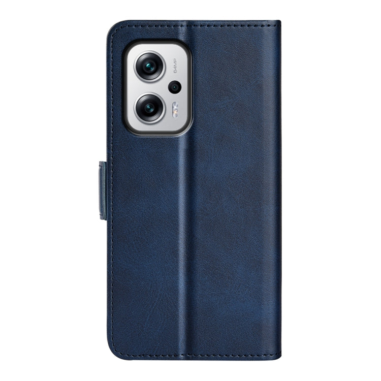 For Xiaomi Redmi Note 11T Pro / Note 11T Pro+ Dual-side Magnetic Buckle Flip Leather Phone Case