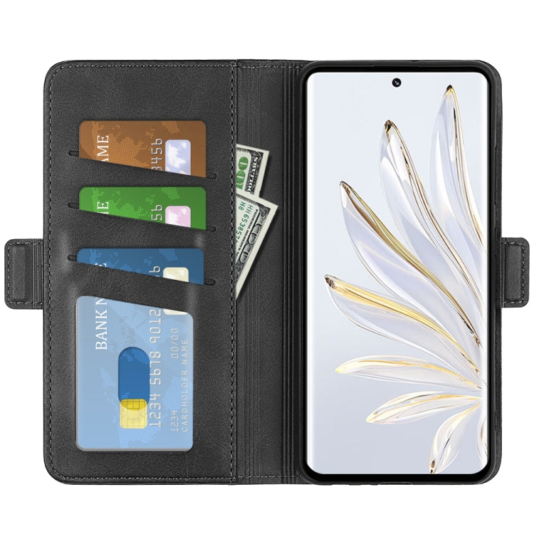 For Honor 70 Dual-side Magnetic Buckle Flip Leather Phone Case