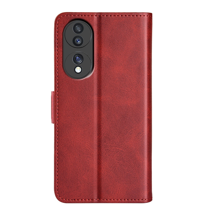 For Honor 70 Dual-side Magnetic Buckle Flip Leather Phone Case