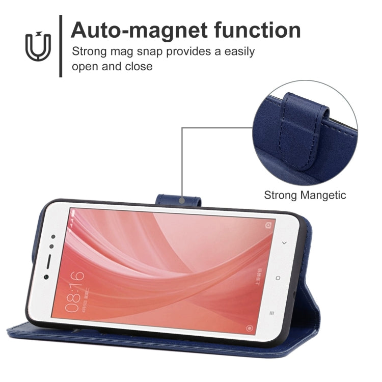 For Xiaomi Redmi Note 5A / Redmi Y1 Lite Leather Phone Case