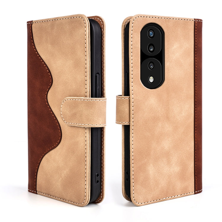 For Honor 70 Pro Stitching Horizontal Flip Leather Phone Case