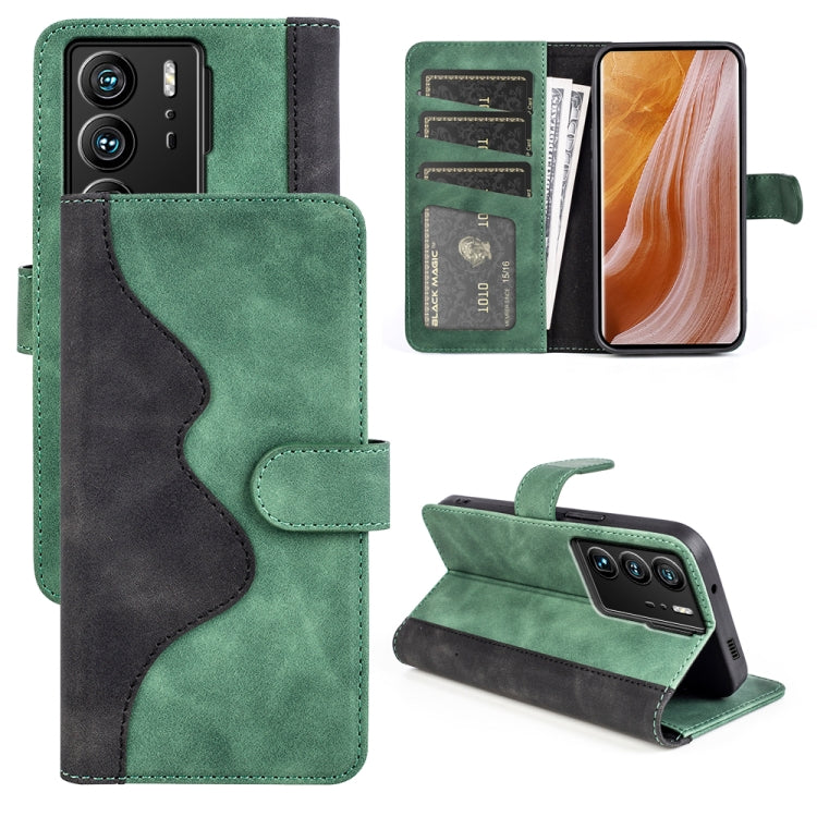 For ZTE Axon 40 Ultra Stitching Horizontal Flip Leather Phone Case