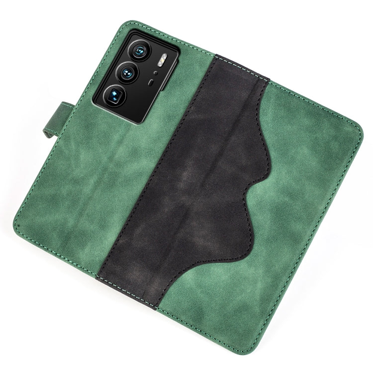 For ZTE Axon 40 Ultra Stitching Horizontal Flip Leather Phone Case