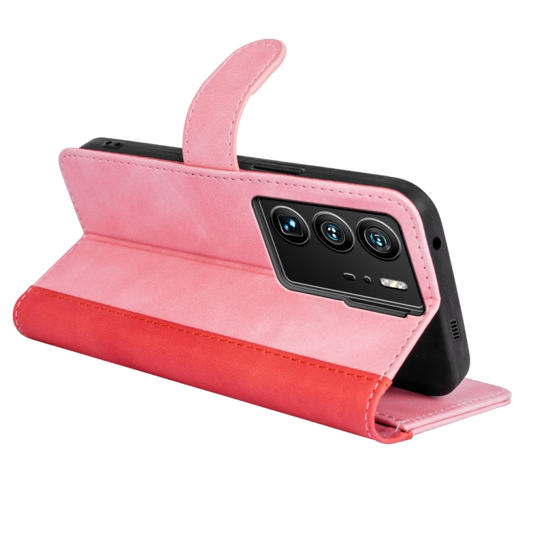 For ZTE Axon 40 Ultra Stitching Horizontal Flip Leather Phone Case