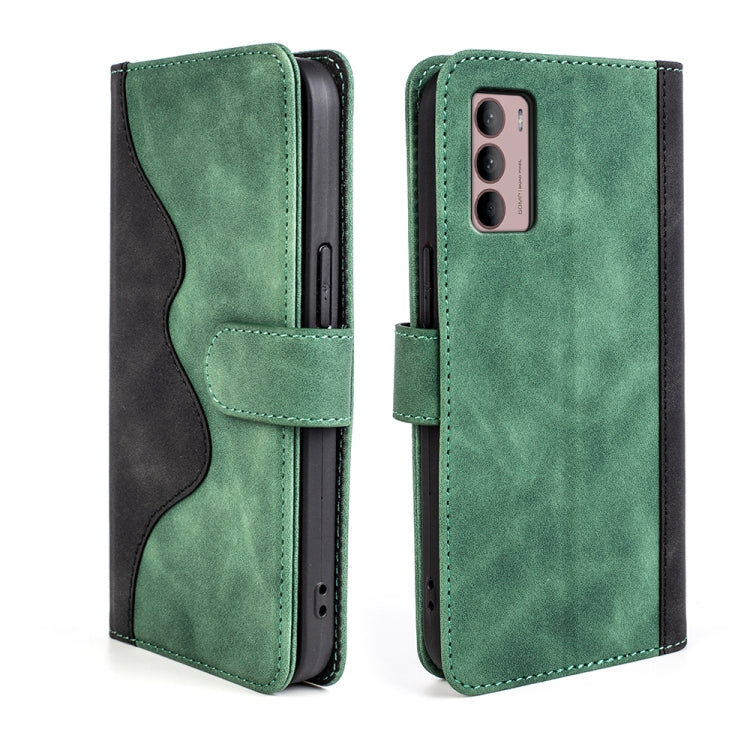 For Motorola Moto G42 Stitching Horizontal Flip Leather Phone Case