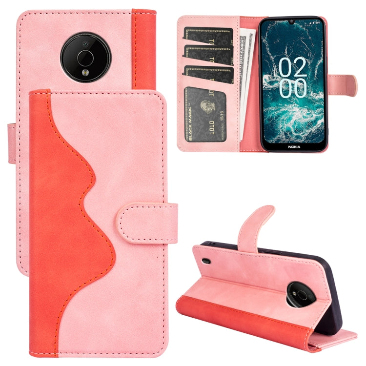 For Nokia C200 Stitching Horizontal Flip Leather Phone Case