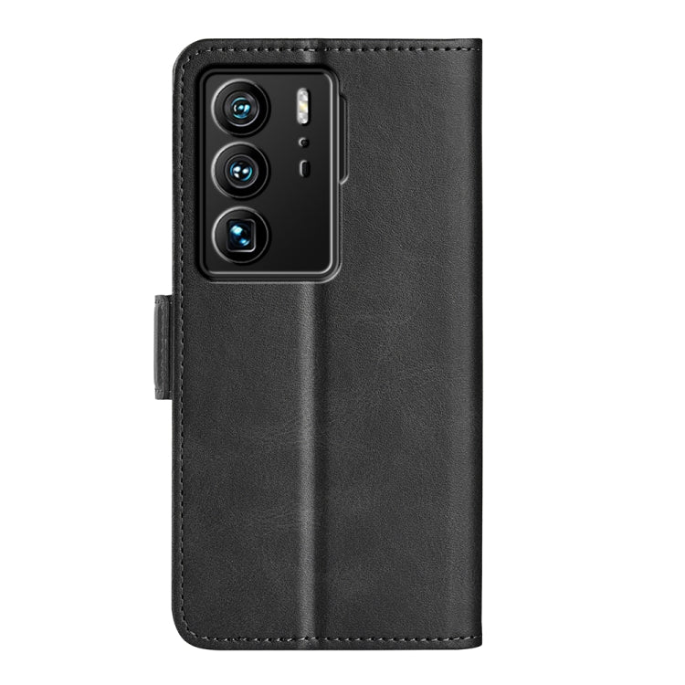 For ZTE Axon 40 Ultra Dual-side Magnetic Buckle Leather Phone Case