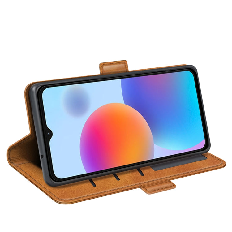 For ZTE Blade A52 Dual-side Magnetic Buckle Leather Phone Case